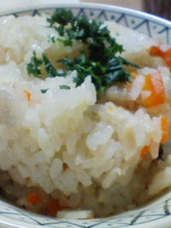 ゴボウが甘~い♪シンプル炊き込みご飯-レシピのメイン写真