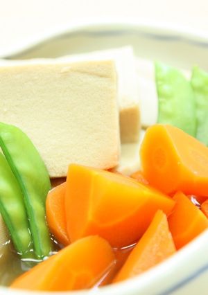 高野豆腐の含め煮（煮物つゆ黄金比）-レシピのメイン写真