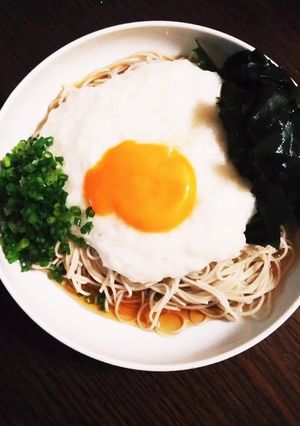 簡単☆冷たい☆とろろ蕎麦-レシピのメイン写真