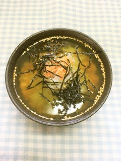 鮭フレークde簡単お茶漬け-レシピのメイン写真