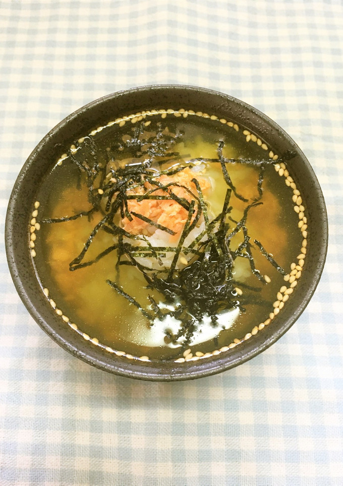 鮭フレークde簡単お茶漬け-レシピのメイン写真