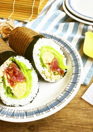 恵方巻に！スパイシーツナの寿司ブリトー-レシピのメイン写真