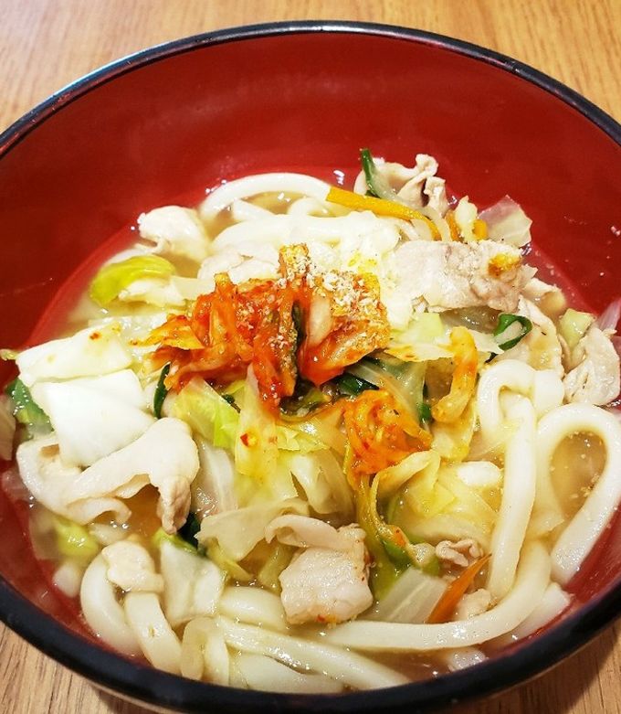 冷蔵庫一掃!クッパ風うどん-レシピのメイン写真
