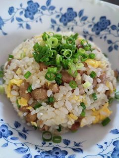ランチに誰でも簡単パラパラ納豆チャーハン-レシピのメイン写真
