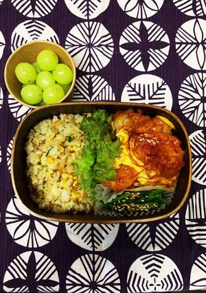 えびチリ弁当〜高校生男子弁当〜-レシピのメイン写真