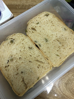 玄米入りオリーブ食パン-レシピのメイン写真