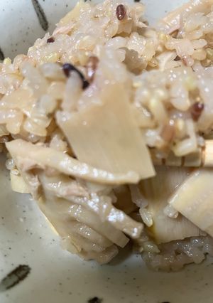簡単　シーチキンたけのこ炊き込みご飯-レシピのメイン写真