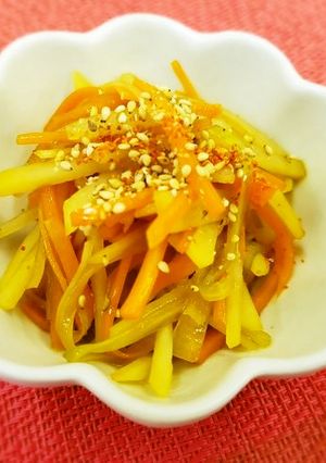 セロリのきんぴら-レシピのメイン写真