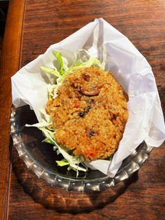 鮭マヨ味★炊き込みライスバーガー-レシピのメイン写真