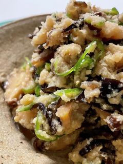 椎茸ときくらげのおから煮-レシピのメイン写真