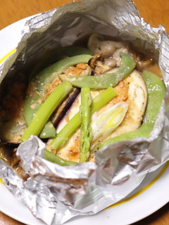 茄子の味噌ホイル焼き-レシピのメイン写真
