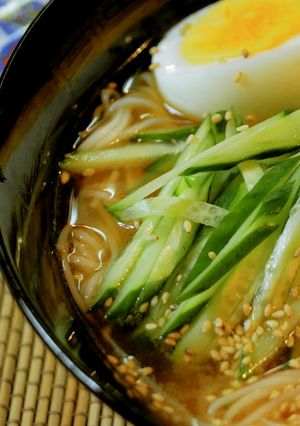 韓国冷麺風そうめん-レシピのメイン写真