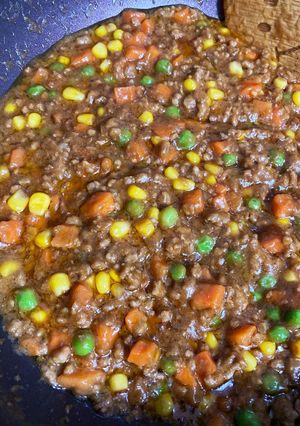 簡単ミックスベジタブルでドライカレー-レシピのメイン写真