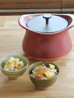 土鍋でさつまいもご飯-レシピのメイン写真