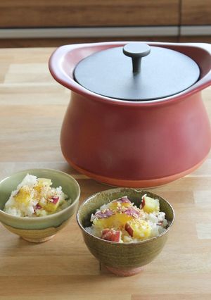 土鍋でさつまいもご飯-レシピのメイン写真