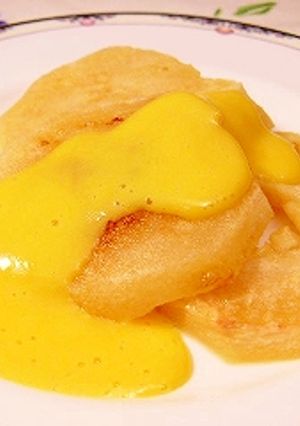 焼きリンゴとイングリッシュ・カスタード-レシピのメイン写真