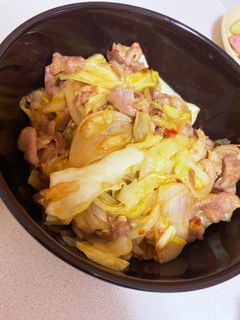 豚肉とキャベツの豆板醤炒め-レシピのメイン写真