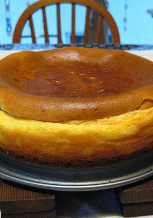 食べて幸せ☆ベイクドチーズケーキ-レシピのメイン写真