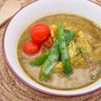 むね肉で酒粕スープカレー
