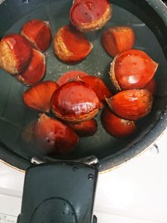 生栗のゆで方-レシピのメイン写真