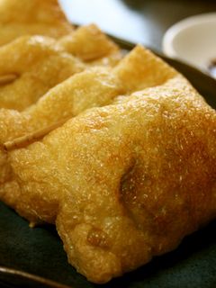 簡単!ねぎの油揚げ包み焼き-レシピのメイン写真