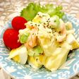 にんにくじゃがバターのたまごポテサラ♡