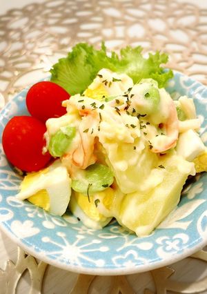 にんにくじゃがバターのたまごポテサラ♡-レシピのメイン写真