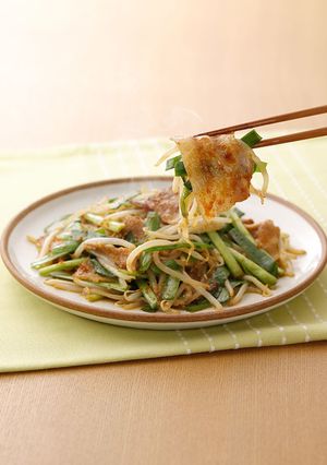 豚肉ともやしの黄金炒め-レシピのメイン写真