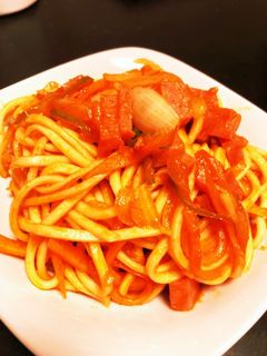 沖縄ソバでナポリ?焼きそば?-レシピのメイン写真