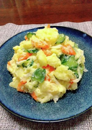 ポテトサラダ(具は野菜だけです)-レシピのメイン写真