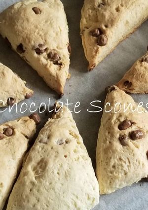 袋で作るチョコスコーン-レシピのメイン写真