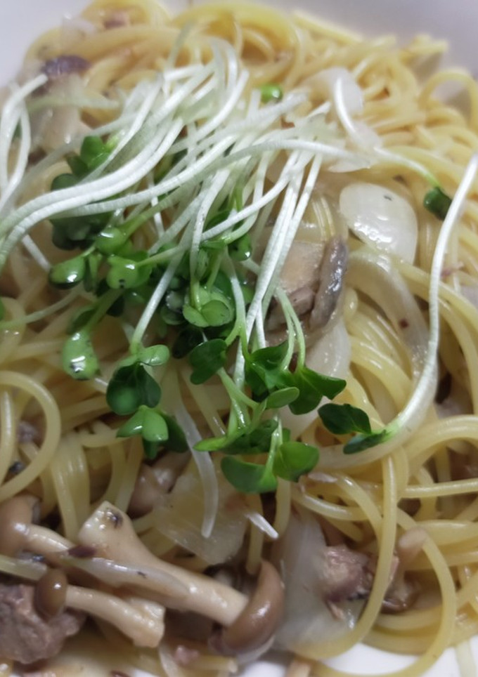 サバとしめじの和風パスタ-レシピのメイン写真
