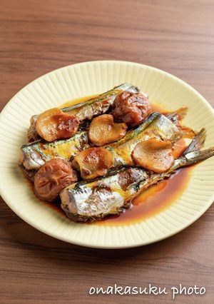 簡単！サンマと梅の甘辛煮-レシピのメイン写真