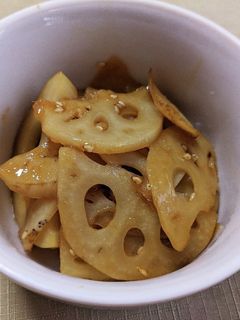 蓮根の生姜きんぴら-レシピのメイン写真