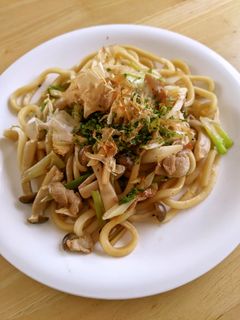 すき焼きのタレで作る焼うどん-レシピのメイン写真