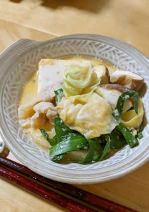 担々麺味風鍋-レシピのメイン写真