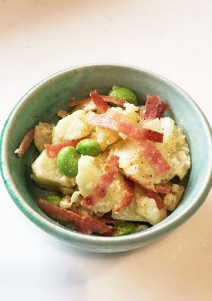 枝豆ベーコンのポテサラ-レシピのメイン写真