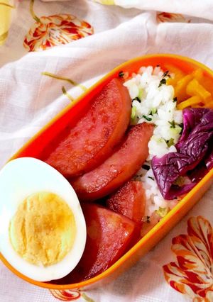 シンプルオフィス弁当-レシピのメイン写真