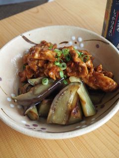 #豚こま で作る麻婆ナス-レシピのメイン写真