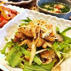 รูปของ 具沢山！豚バラ舞茸のぽん酢で炊き込みご飯