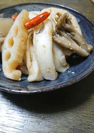 笹だより旬野菜のゴロゴロきんぴら-レシピのメイン写真