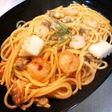 家にある物でパパッとシーフードパスタ