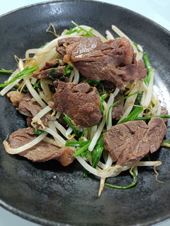 味つけ牛肉のニラ炒め-レシピのメイン写真