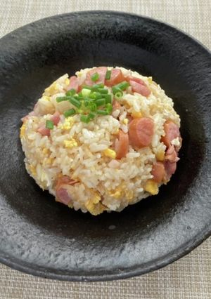 冷蔵庫に残ってる冷やご飯で焼き飯-レシピのメイン写真