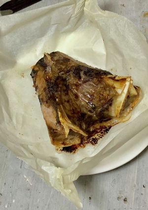 マグロの顎肉オーブン焼き-レシピのメイン写真