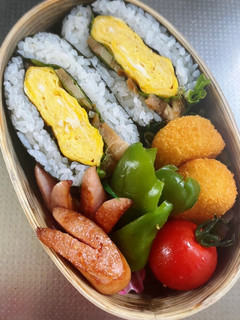 折りたたみおにぎり弁当2-レシピのメイン写真