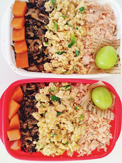 我が家の3色そぼろ弁当♪-レシピのメイン写真