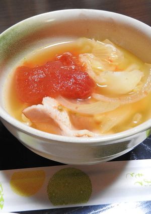 トマトと夏野菜スープ-レシピのメイン写真
