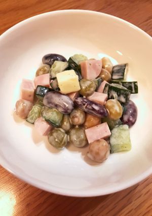 豆マメサラダ☆-レシピのメイン写真