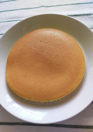 ホットケーキ 砂糖なしカルピス入り-レシピのメイン写真